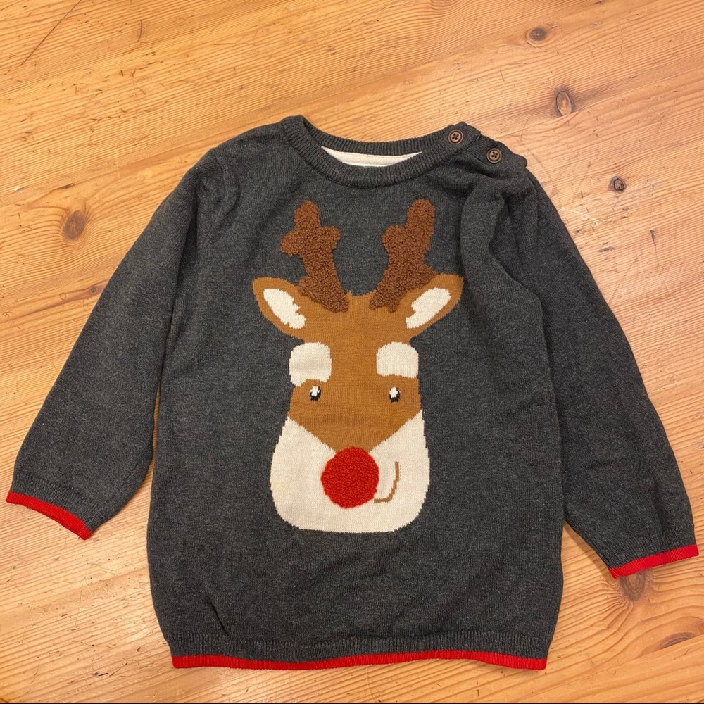 H&M kids reindeer sweater